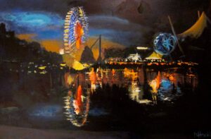 Summernight at Olympiapark