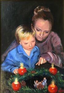 Mother and son